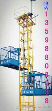 駐馬店建筑機械租賃 單柱雙龍施工升降機助力高效建設